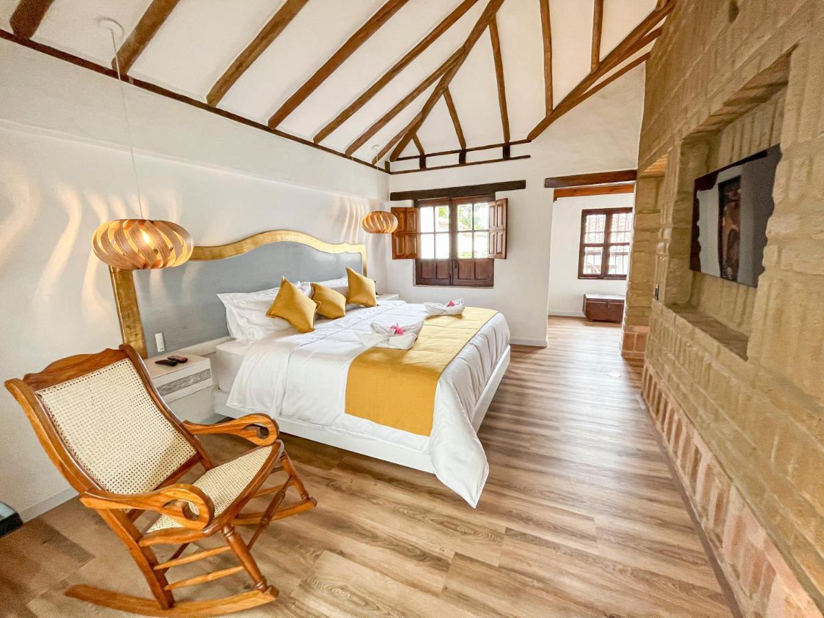 Hotel Boutique El Carmel Виля Де Лейва Екстериор снимка