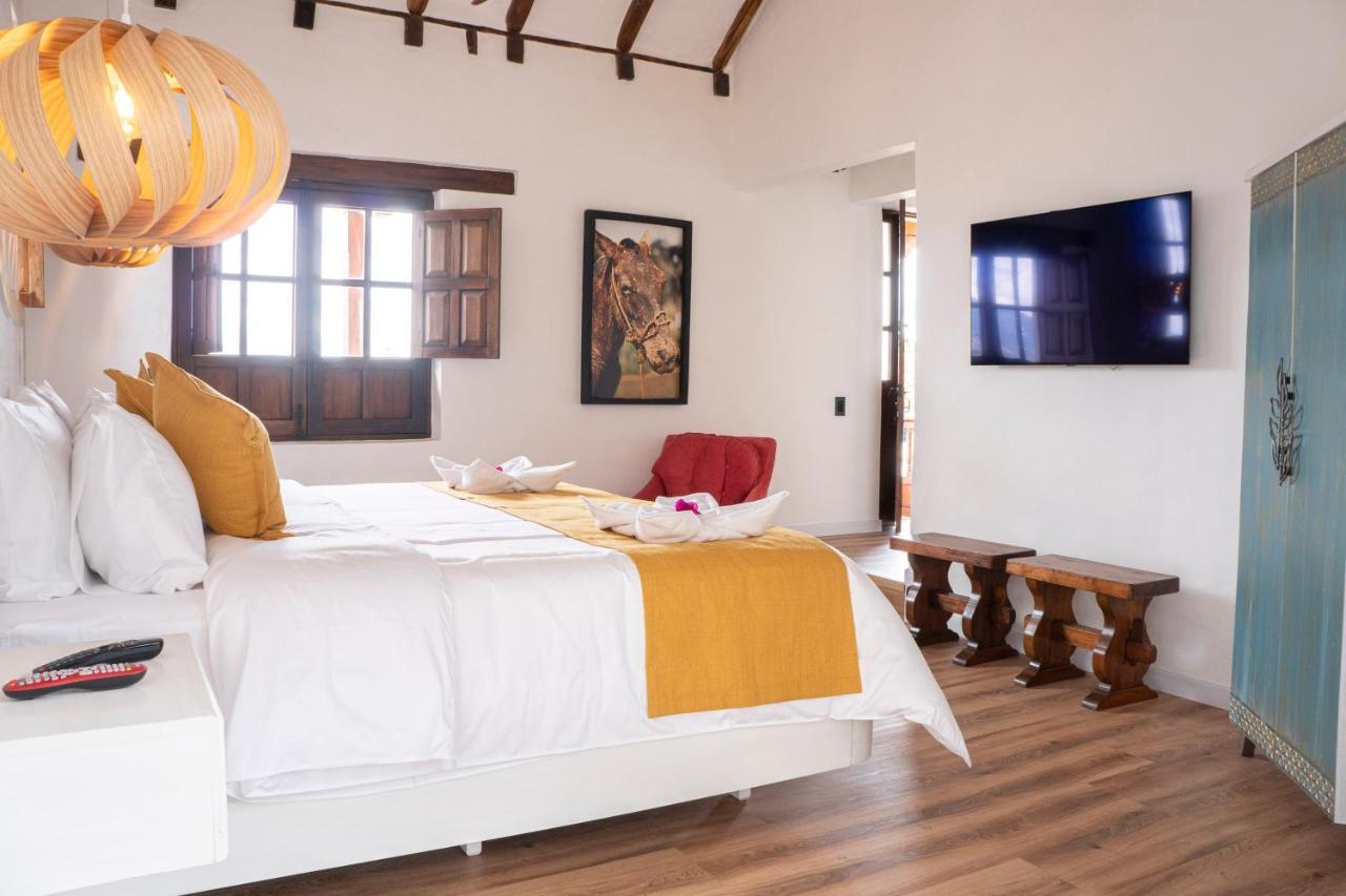 Hotel Boutique El Carmel Виля Де Лейва Екстериор снимка
